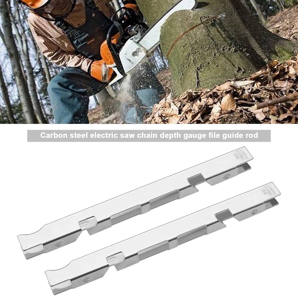 Amazon | チェーンソーチェーンデプスゲージ ファイルガイド